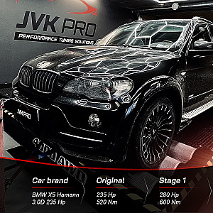 BMW X5 E70 Hamann 3.0D 235Hp Stage1