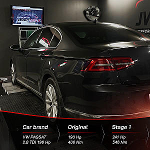 VW PASSAT B8 2.0 TDI 190Hp Stage2 + DSG Tuning