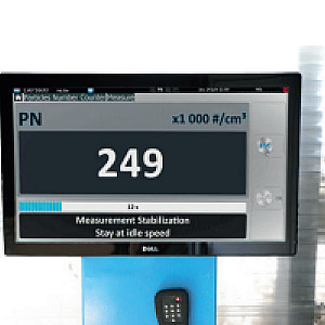 Замер сажевый частиц