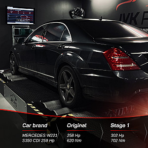 MERCEDES W221 350CDI 3.0D Stage1